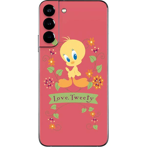 Looney Tunes Tweety Embroidered Galaxy S22 Plus Skin