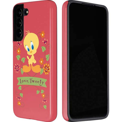 Looney Tunes Tweety Embroidered Galaxy S22 Pro Case