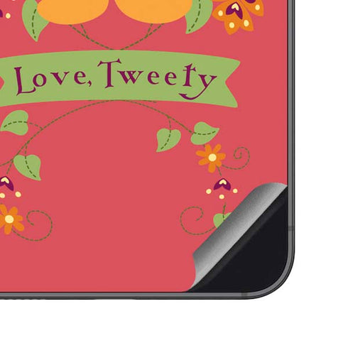 Looney Tunes Tweety Embroidered Galaxy S23 FE Skin