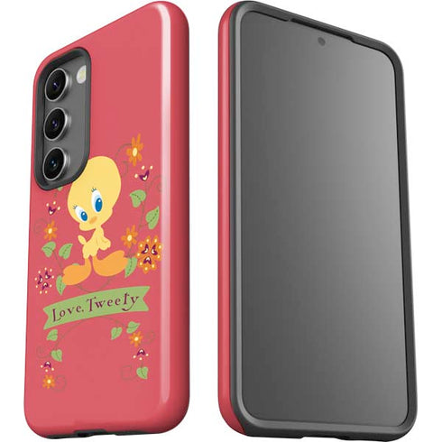 Looney Tunes Tweety Embroidered Galaxy S23 Pro Case