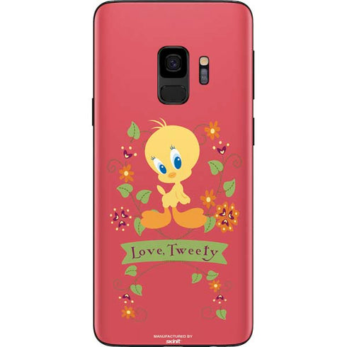 Looney Tunes Tweety Embroidered Galaxy S9 Skin