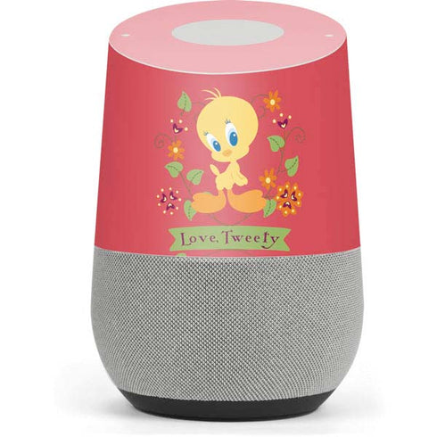 Looney Tunes Tweety Embroidered Google Home Skin