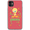 Looney Tunes Tweety Embroidered iPhone 11 Clear Case