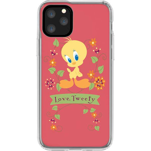 Looney Tunes Tweety Embroidered iPhone 11 Pro Clear Case