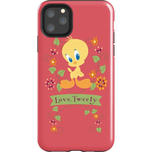 Looney Tunes Tweety Embroidered iPhone 11 Pro Max Impact Case
