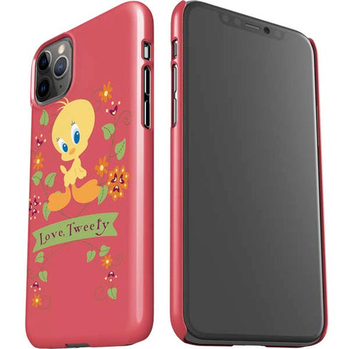 Looney Tunes Tweety Embroidered iPhone 11 Pro Max Lite Case