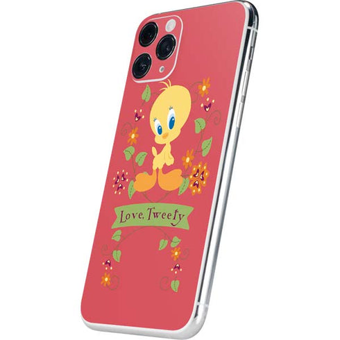 Looney Tunes Tweety Embroidered iPhone 11 Pro Skin