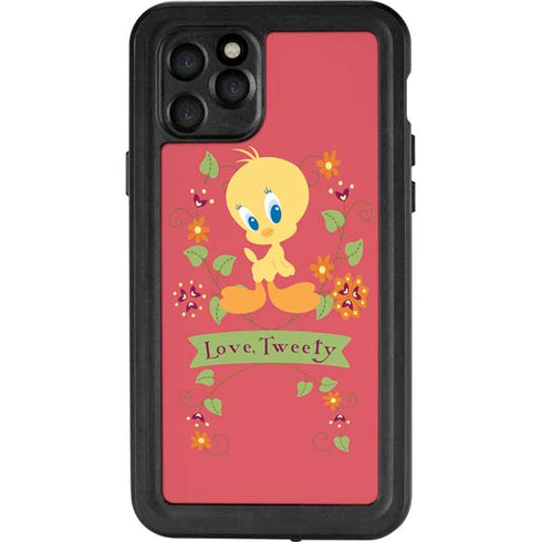 Looney Tunes Tweety Embroidered iPhone 11 Pro Waterproof Case