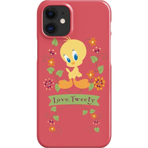 Looney Tunes Tweety Embroidered iPhone 12 Mini Lite Case