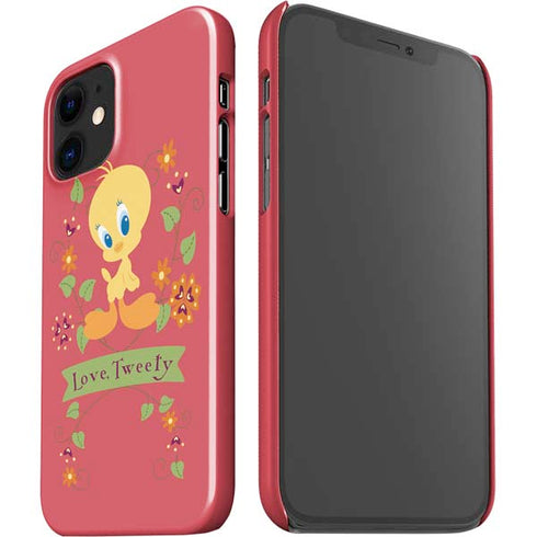 Looney Tunes Tweety Embroidered iPhone 12 Mini Lite Case