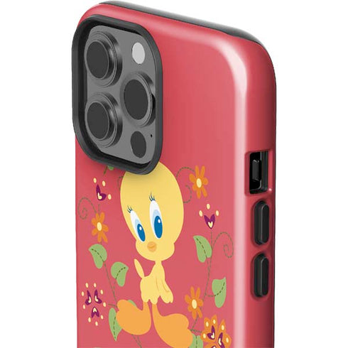 Looney Tunes Tweety Embroidered iPhone 13 Pro Max Impact Case