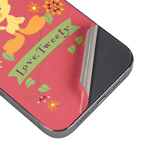 Looney Tunes Tweety Embroidered iPhone 13 Pro Max Skin