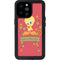 Looney Tunes Tweety Embroidered iPhone 14 Pro Max Waterproof Case