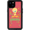 Looney Tunes Tweety Embroidered iPhone 15 Plus Waterproof Case