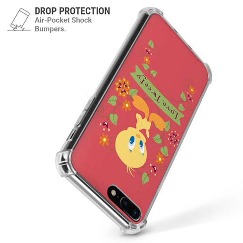Looney Tunes Tweety Embroidered iPhone 7/8 Plus Clear Case
