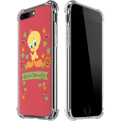 Looney Tunes Tweety Embroidered iPhone 7/8 Plus Clear Case