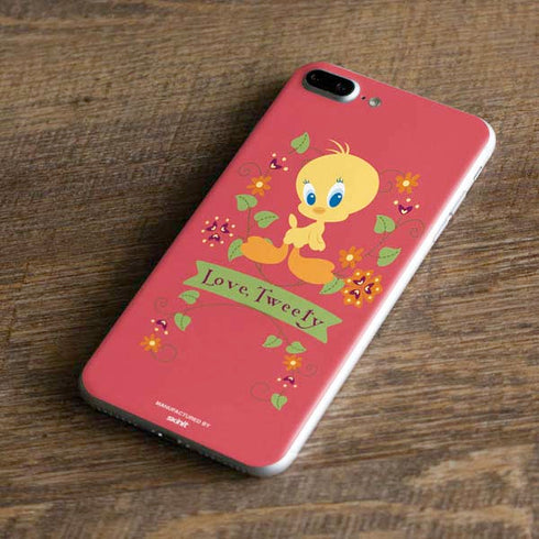Looney Tunes Tweety Embroidered iPhone 8 Plus Skin