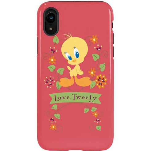 Looney Tunes Tweety Embroidered iPhone XR Pro Case