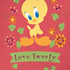 Looney Tunes Tweety Embroidered iPhone XR Skin