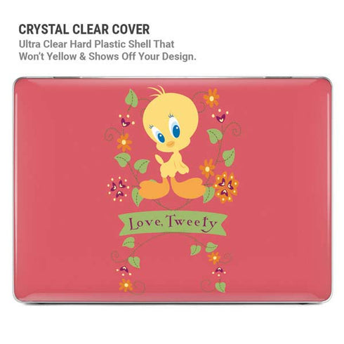 Looney Tunes Tweety Embroidered MacBook Pro 16in (2021-25) Case plus Skin