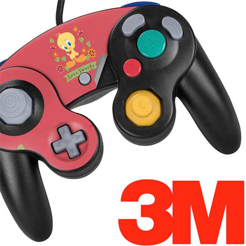 Looney Tunes Tweety Embroidered Nintendo GameCube Controller Skin