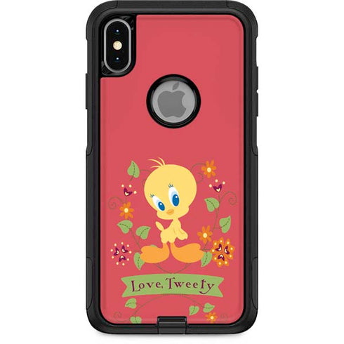 Looney Tunes Tweety Embroidered Otterbox Commuter iPhone Skin