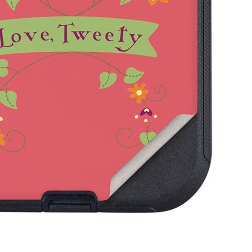 Looney Tunes Tweety Embroidered Otterbox Defender iPhone Skin