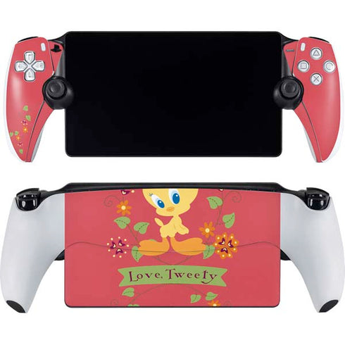 Looney Tunes Tweety Embroidered PlayStation Portal Remote Player Skin