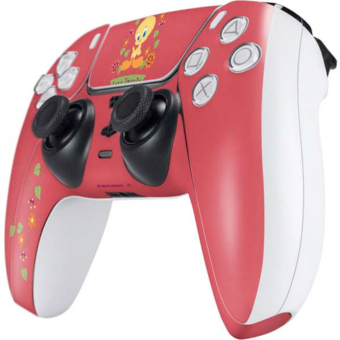 Looney Tunes Tweety Embroidered PS5 Controller Skin