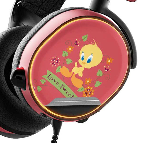 Looney Tunes Tweety Embroidered SteelSeries Arctis 3 Skin