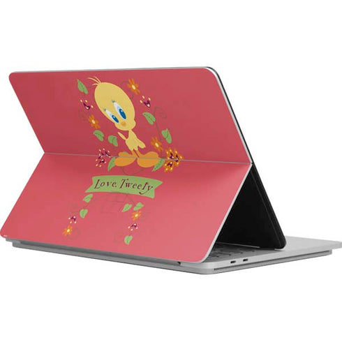 Looney Tunes Tweety Embroidered Surface Laptop Studio Skin