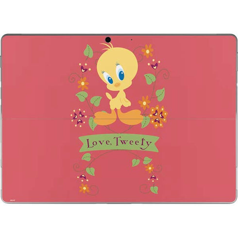 Looney Tunes Tweety Embroidered Surface Pro 9 Skin