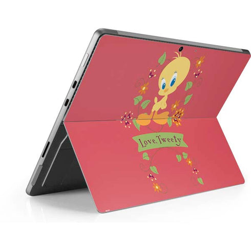 Looney Tunes Tweety Embroidered Surface Pro 9 Skin