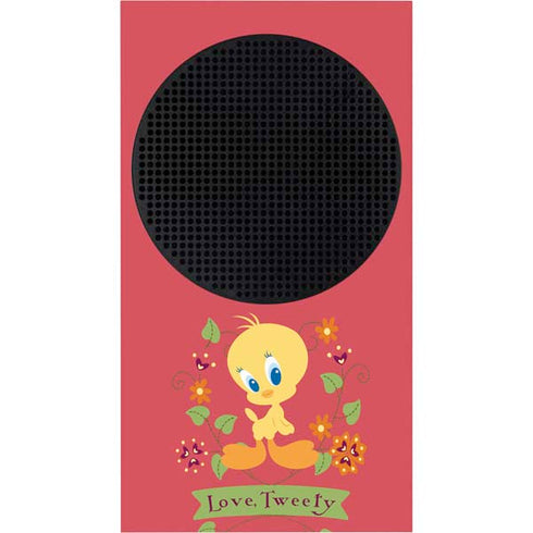 Looney Tunes Tweety Embroidered Xbox Series S Bundle Skin