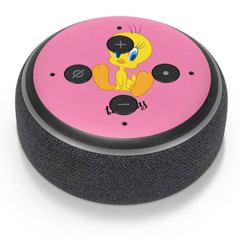 Looney Tunes Tweety Pinky Amazon Echo Dot Skin