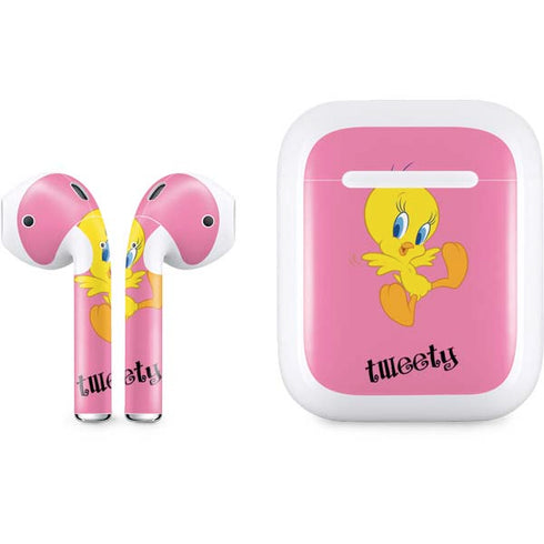 Looney Tunes Tweety Pinky Apple AirPods Skin