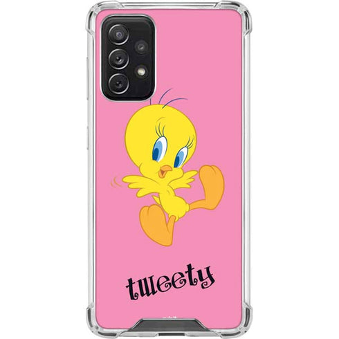 Looney Tunes Tweety Pinky Galaxy A72 5G Clear Case