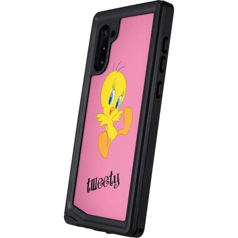 Looney Tunes Tweety Pinky Galaxy Note 10 Waterproof Case