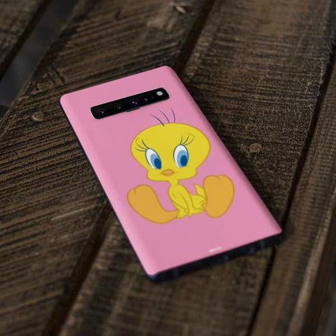 Looney Tunes Tweety Pinky Galaxy S10 Skin