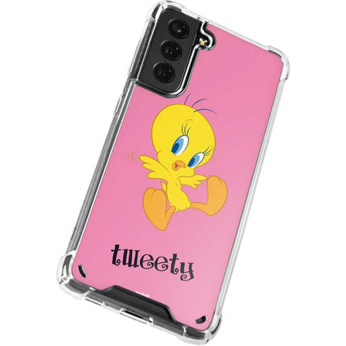 Looney Tunes Tweety Pinky Galaxy S21 Plus 5G Clear Case