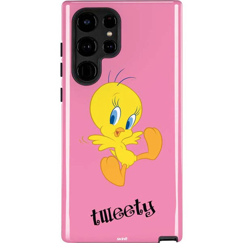 Looney Tunes Tweety Pinky Galaxy S22 Ultra Pro Case