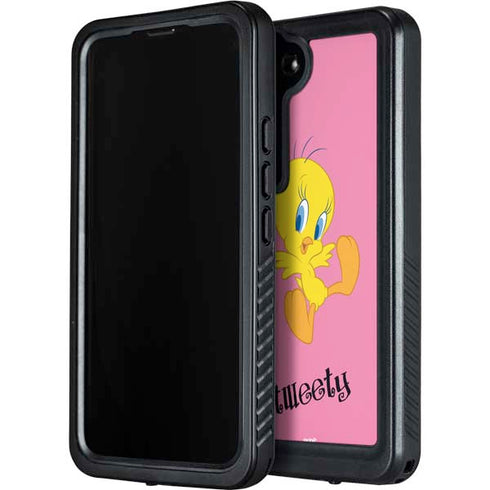 Looney Tunes Tweety Pinky Galaxy S23 Plus Waterproof Case