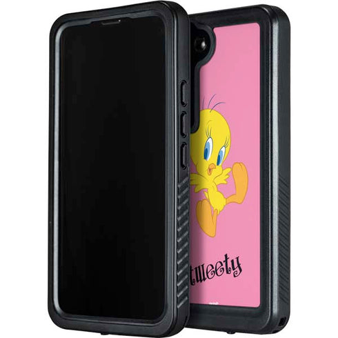 Looney Tunes Tweety Pinky Galaxy S23 Waterproof Case