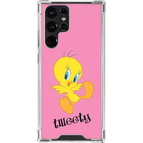 Looney Tunes Tweety Pinky Galaxy S24 Ultra Clear Case