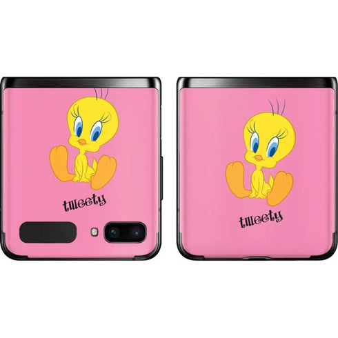 Looney Tunes Tweety Pinky Galaxy Z Flip Skin
