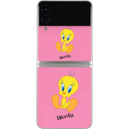 Looney Tunes Tweety Pinky Galaxy Z Flip3 5G Skin