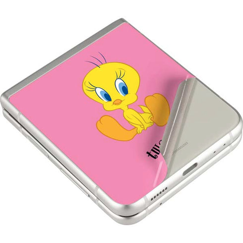 Looney Tunes Tweety Pinky Galaxy Z Flip3 5G Skin
