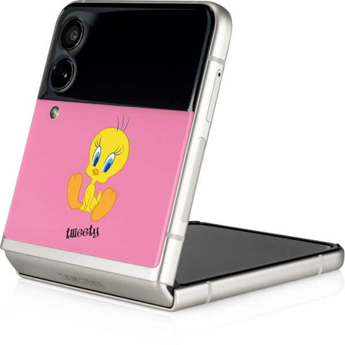 Looney Tunes Tweety Pinky Galaxy Z Flip3 5G Skin
