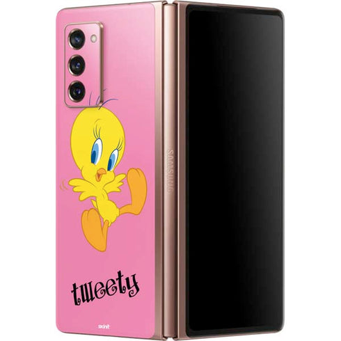 Looney Tunes Tweety Pinky Galaxy Z Fold2 5G Skin