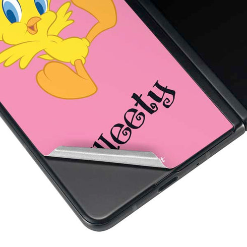 Looney Tunes Tweety Pinky Galaxy Z Fold4 5G Skin